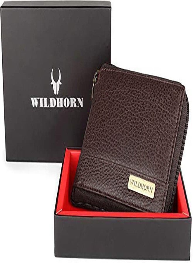 وايلدهورن محفظة رجالية من جلد نابا بني اللون من وايلد هورن إنديا (699709) - Image 2